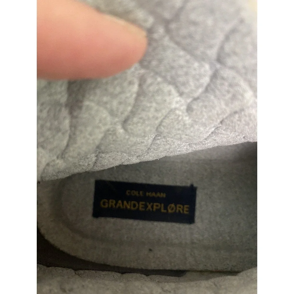Cole Haan Womens GrandExplore Boot Size 8 Tan Waterproof All Terrain Sherpa - Picture 7 of 10